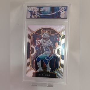 CeeDee Lamb 2020 Select Concourse #57 PGX Mint 9